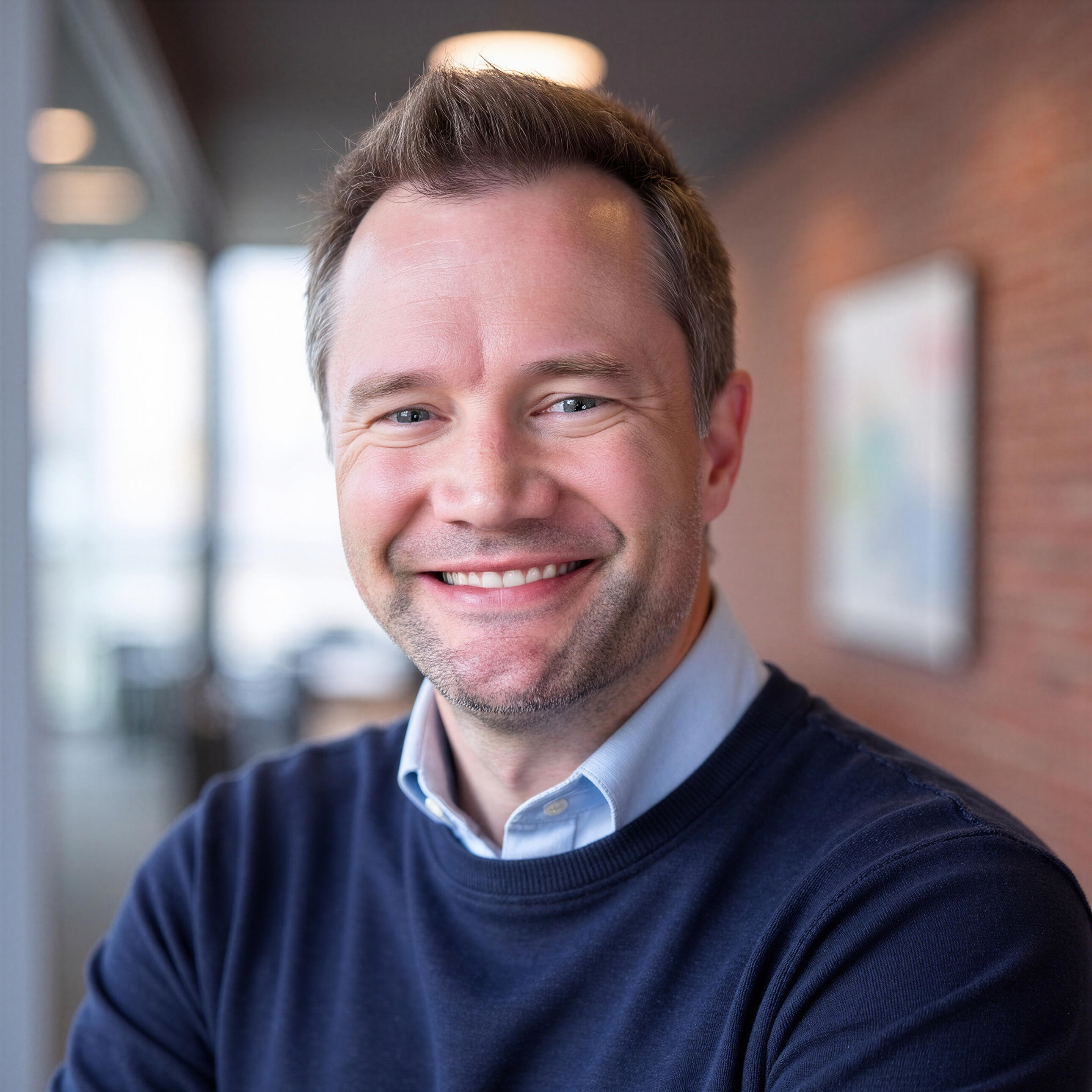 Wes Heymann, dental practice advisor, in a professional setting